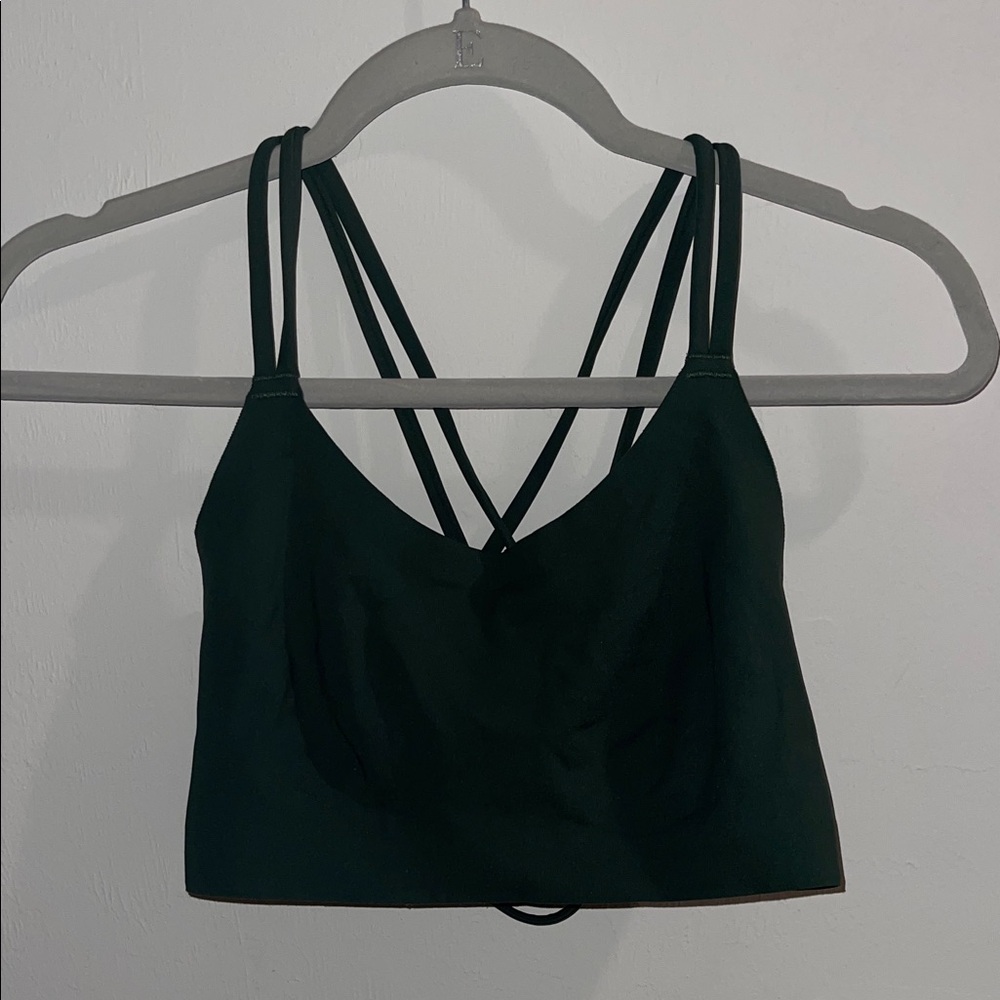 Aerie Dark Green Strappy Top